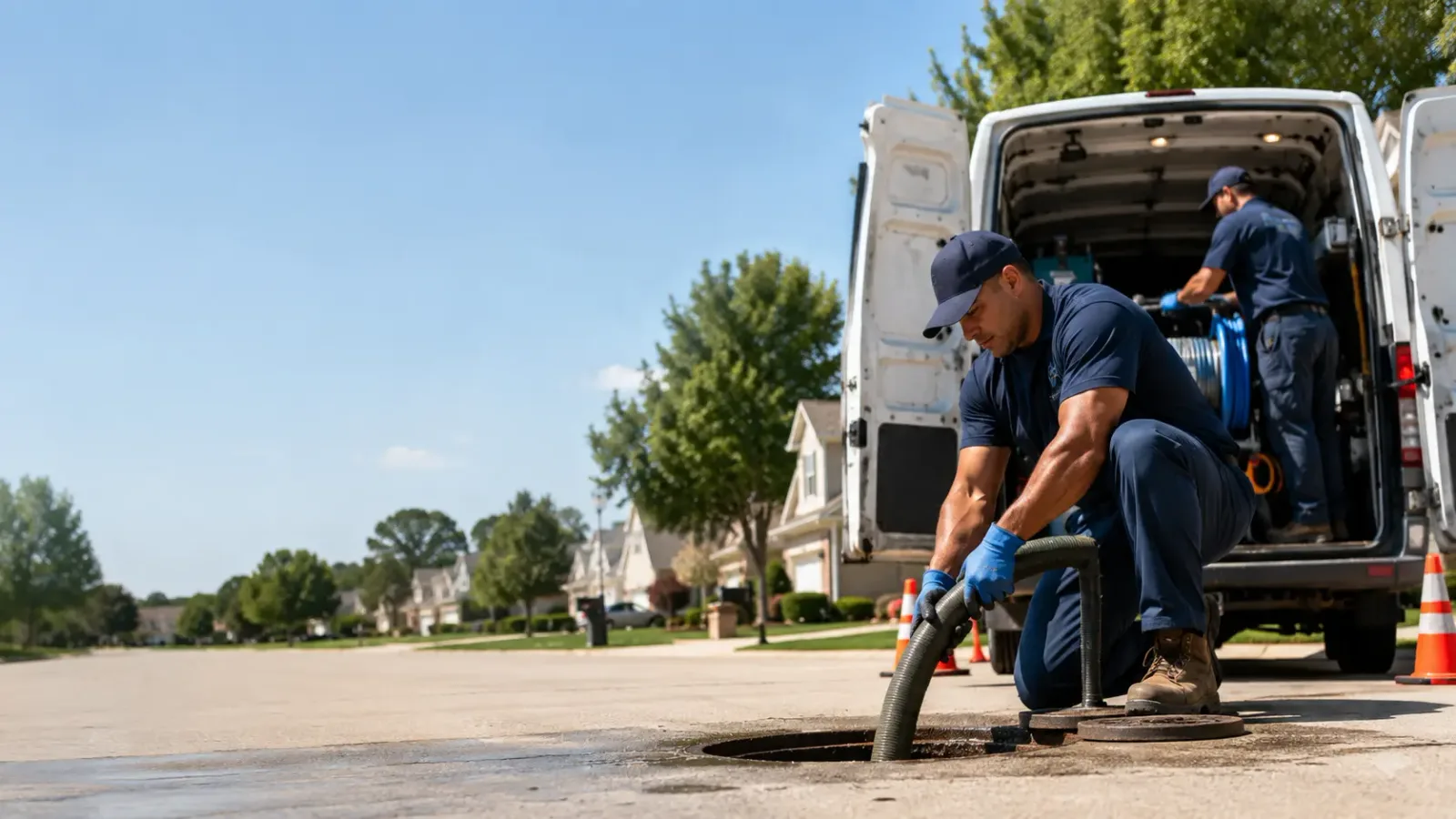 Sewer Backup Cleanup services in Hineston, LA